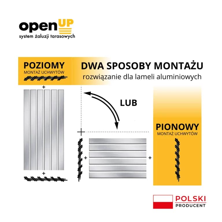 Ruchome lamele ALUMINIOWE MALOWANE PIONOWE - obrazek 4