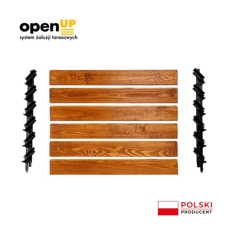 Żaluzje tarasowe DREWNO MALOWANE - obrazek 5