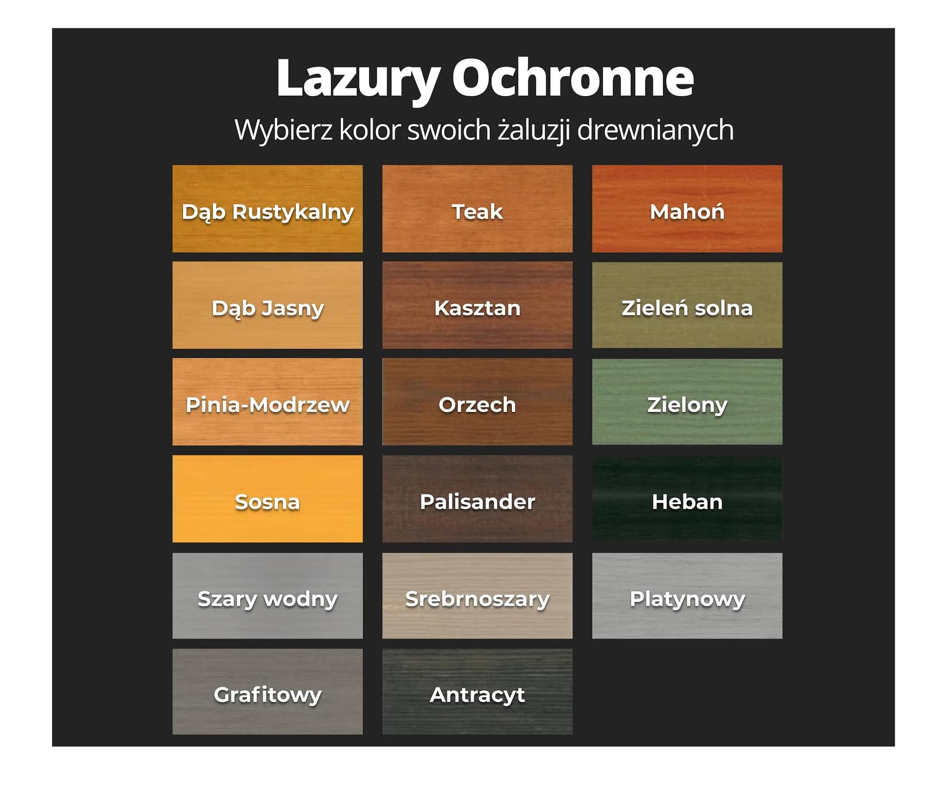 Żaluzje tarasowe DREWNO MALOWANE - obrazek 2